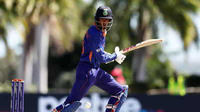 India Vs Bangladesh Highlights U19 World Cup Quarter Final India Beat Bangladesh By 5 Wickets Face Australia In Semis The Times Of India