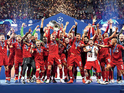 Liverpool, the new title holders of the Champions League