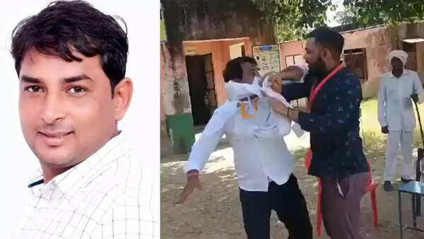 Watch: Rajasthan bypoll candidate slaps SDM amid voting dispute in Deoli-Uniara constituency