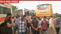 Chaos at Delhi-Noida border, over 25 buses with migrant workers not allowed despite travel pass 