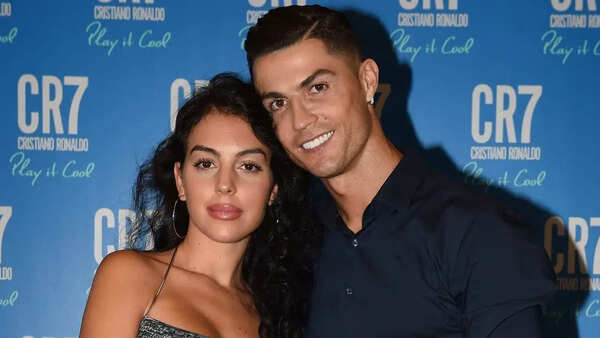 Cristiano Ronaldo’s fiancée Georgina Rodriguez shows off glamorous style in eye-catching slit dress