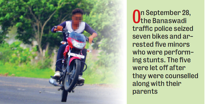 Bengaluru: Boy’s wheelie kills girl, 4, in Chikkajala