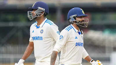 India vs Bangladesh Live Score: Jadeja, Ashwin fifties lead India run  charge in Chennai