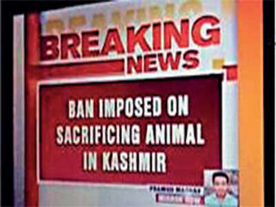 Fake News Buster: Animal sacrifice not banned in Kashmir