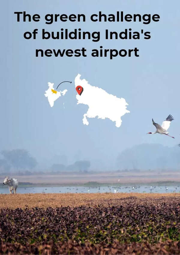 The green challenge of building India's newest airport
