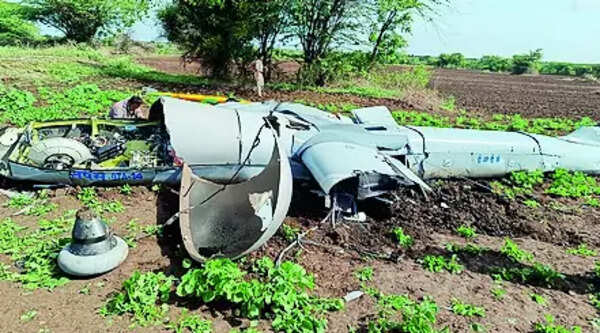 Hit by snag, DRDO's Tapas drone crashes in Karnataka village field