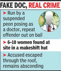 Sex determination racket busted in Morena, repeat offender on the run