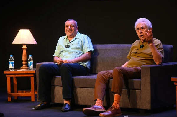 Veterans on stage: Naseeruddin Shah & Paresh Rawal inspire young Pune audience