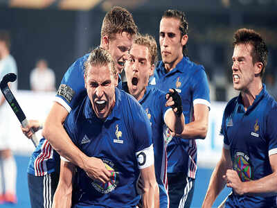 France beat Argentina 5-3 in final Pool A match, Spain eliminated