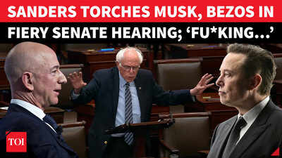 Fu*king Hell, You Two…': Sanders Goes Off On Elon Musk, Jeff Bezos ...
