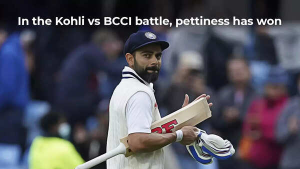 Virat's resignation is victory of mediocrity over talent