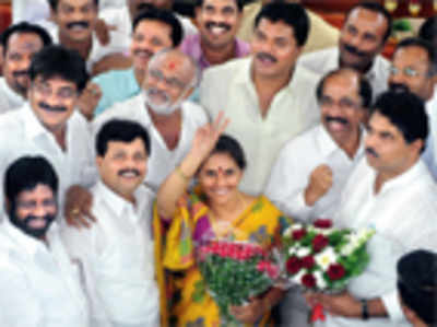 City gets a woman Mayor in Shanthakumari