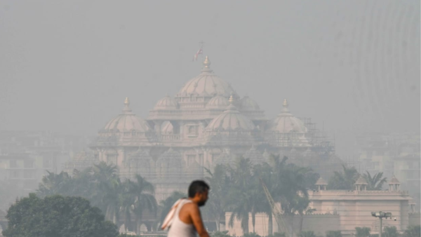 Let Delhi breathe: Photos show how air pollution is making people feel suffocated in NCR