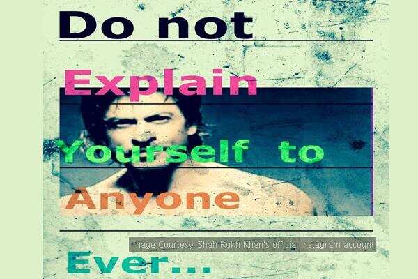 Shah Rukh Khan’s interesting Instagram pics