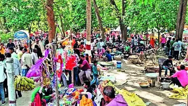 Village empties for a day as residents head to VTR forests