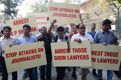 JNUSU president Kanhaiya Kumar sent to jail till March 2; lawyers attack Kumar, journalists again
