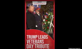 Veterans Day 2025: Trump Leads Ceremony at Arlington, Lays Wreath at Tomb of Unknown Soldier