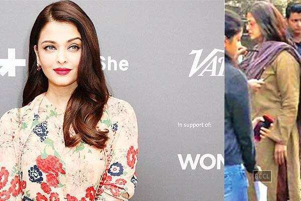 Aishwarya unrecognizable during Sarabjit shoot