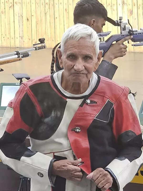 Maha Singh, 80, makes heads turn at the shooting ranges