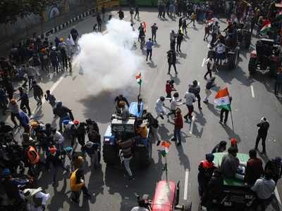 Tractor rally: Clashes between farmers, police in parts of Delhi; protestors enter Red Fort