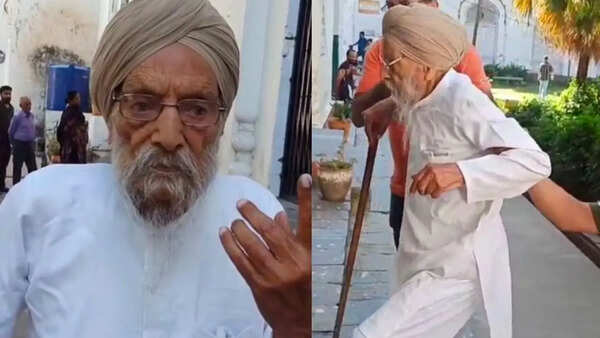 Chamba municipal elections: At 107, Himachal Pradesh man walks out to cast vote over comfort