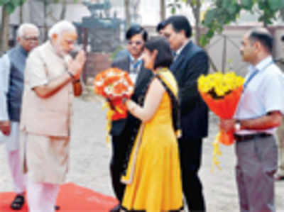PM Modi adopts Jayapur village, bats for girl child