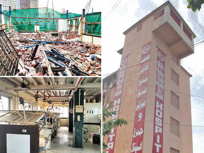 BMC razes two ‘illegal’ floors of Dongri's Saboo Siddique Hospital