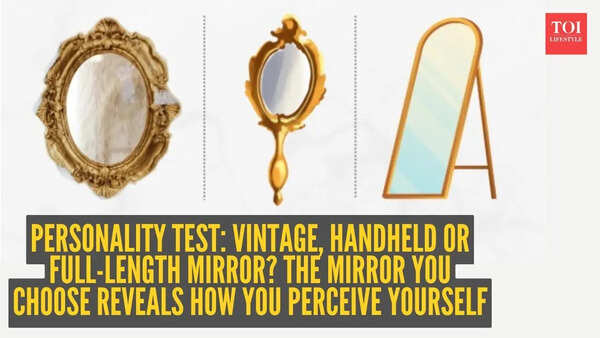 Personality test: Vintage, handheld or full-length mirror? The mirror you choose reveals how you perceive yourself