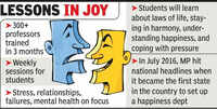 All govt colleges in MP to have &lsquo;happiness cells&rsquo;