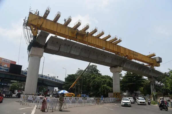 RVNL wraps up phase 1 deck work for Orange Line at Chingrighata