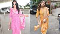 Kiara Advani copies Sara Ali Khan, opts for ethnic airport look! 