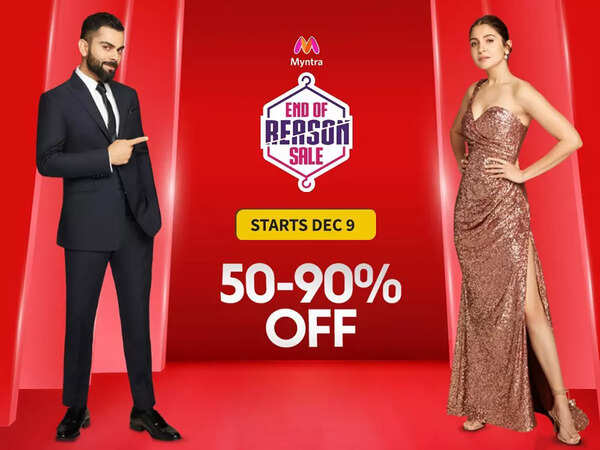 Right in time for the party season, Myntra End of Reason Sale’s exquisite collection of leading international brands are here to elevate your style game