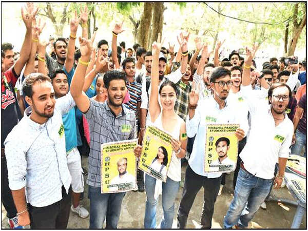 Student unions aim high, to press for central status to Panjab University, smart classrooms