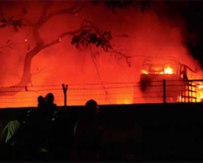 Major fire breaks out in Thane RTO, no casualties