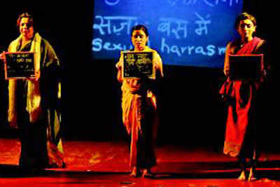 Nirbhaya on stage to highlight women's issues