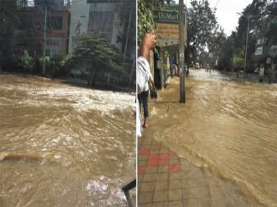 For 2 days, Whitefield Main Road was under water