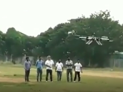 South Indian actor Ajith Kumar mentors Anna University students; Team creates drone to aid rescue operations