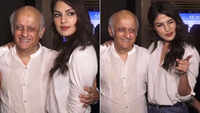 Viral! Rhea's video of hugging Mukesh Bhatt surfaces 
