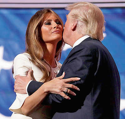 Melania Trump’s website: Nothing to see here, says Donald Trump’s wife