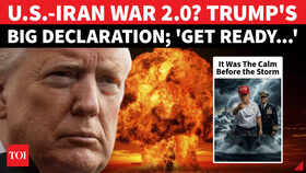 Trump Confirms Iran War Return, Attack Anytime? US' Big Declaration; 'CALM BEFORE THE STORM...'