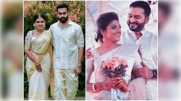 ​Yuva - Mridhula to Stebin: Malayalam TV actors who entered marital bliss during lockdown