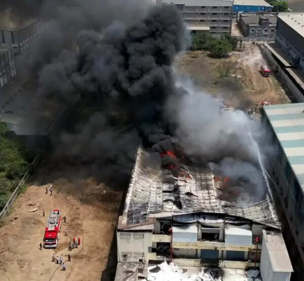 Blaze at Sachin textile unit contained after 6 hours