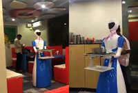 Watch: Robot serves food at this restaurant in Shivamogga, Karnataka 