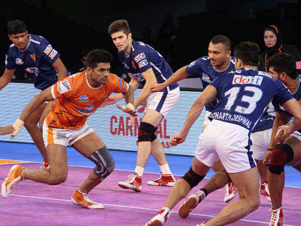 Vivo Pro Kabaddi: Pune beat Delhi; UP clinch playoffs berth