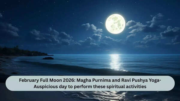February Full Moon 2026: Magha Purnima and Ravi Pushya Yoga; Auspicious day to perform these spiritual activities