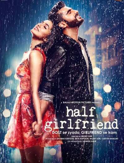 Arjun Kapoor and Shraddha Kapoor-starrer Half Girlfriend's first poster is out!