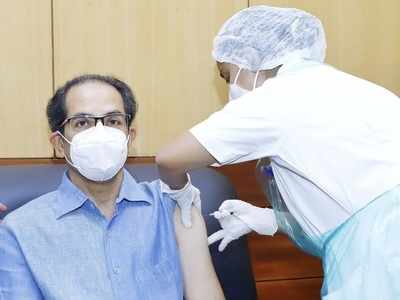 CM Uddhav Thackeray takes first dose of COVID-19 vaccine, warns of lockdown