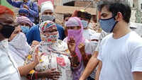 Delhi: Authorities demolish unauthorised structures in East Laxmi Market, Gautam Gambhir meets residents 