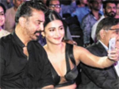 Kamal and Shruti Haasan will share screen space soon