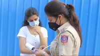 Police fine people for violating Covid-19 guidelines at Delhi’s Connaught Place 